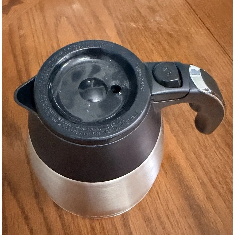 Genuine Mr. Coffee Replacement Thermal Carafe Pot Stainless/Black 137035-000-000